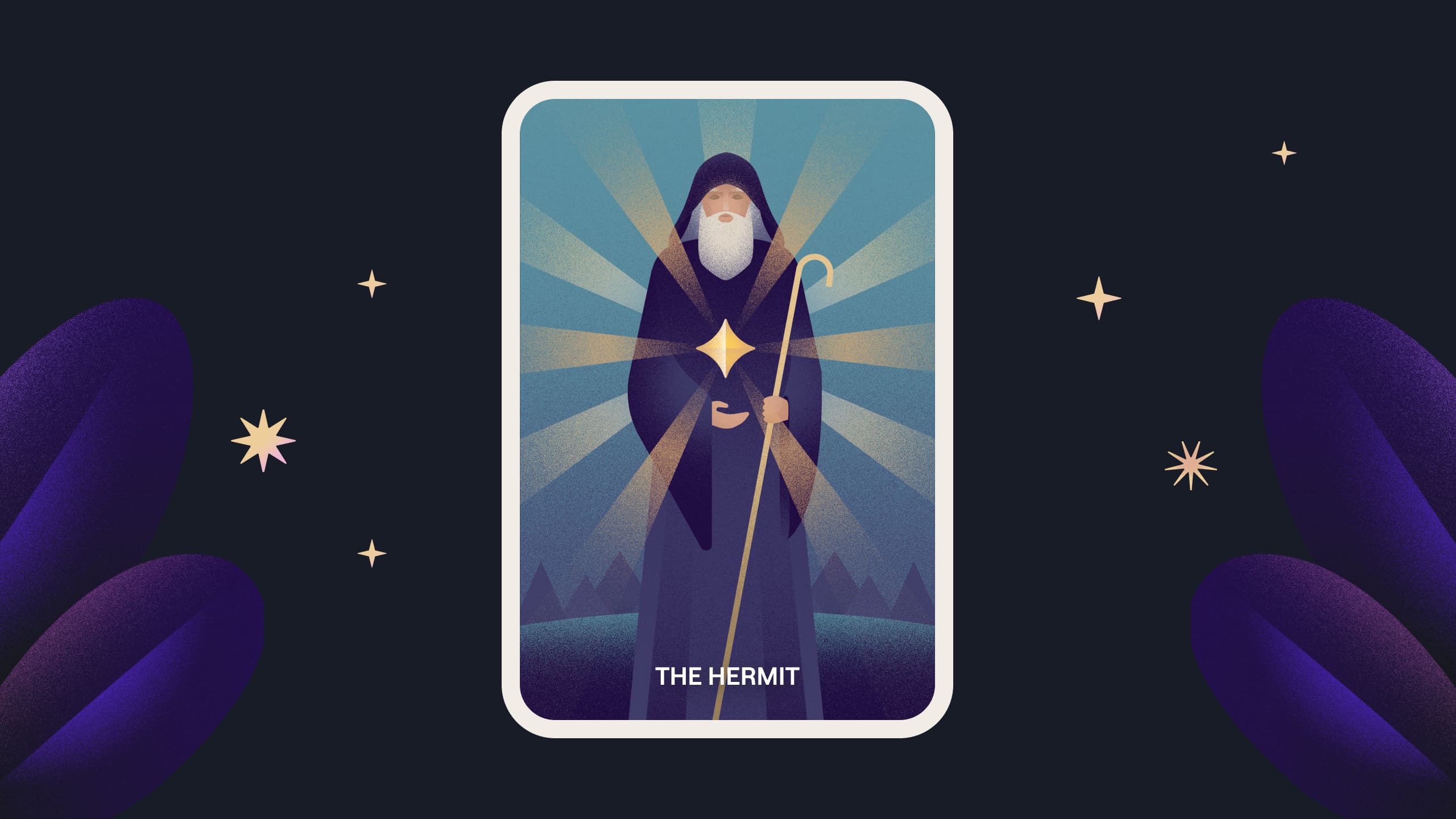 Meaning of the Hermit Tarot Card