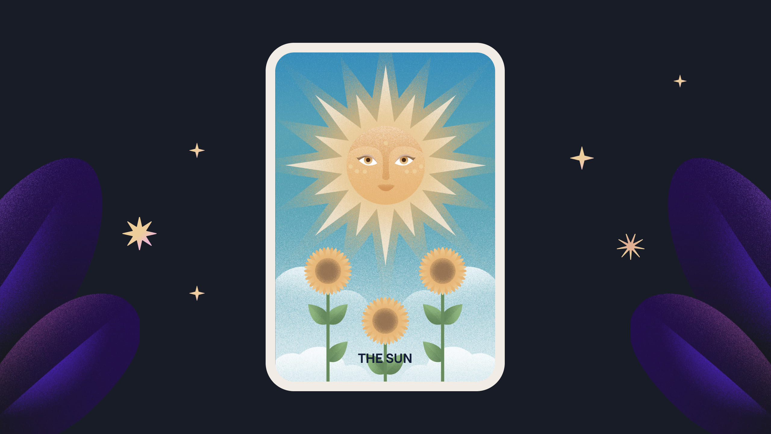 The Sun — a positive Tarot card in the the French school of Papus